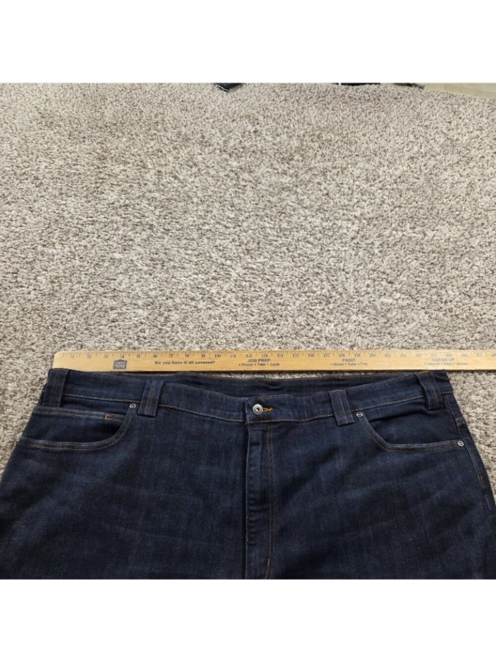 Duluth Trading Jeans Men's 48x32 Flex Ballroom Straight Denim Work - Picture 2 of 6